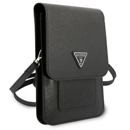 Guess Saffiano Triangle rankinė - juoda
