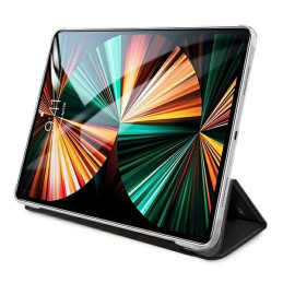 Karl Lagerfeld Saffiano Ikonic Karl dėklas, skirtas iPad 12,9" Pro 2021 - juodas