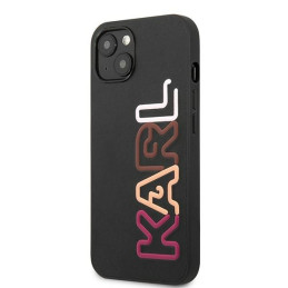 Karl Lagerfeld Multipink Brand dėklas iPhone 13 - juodas