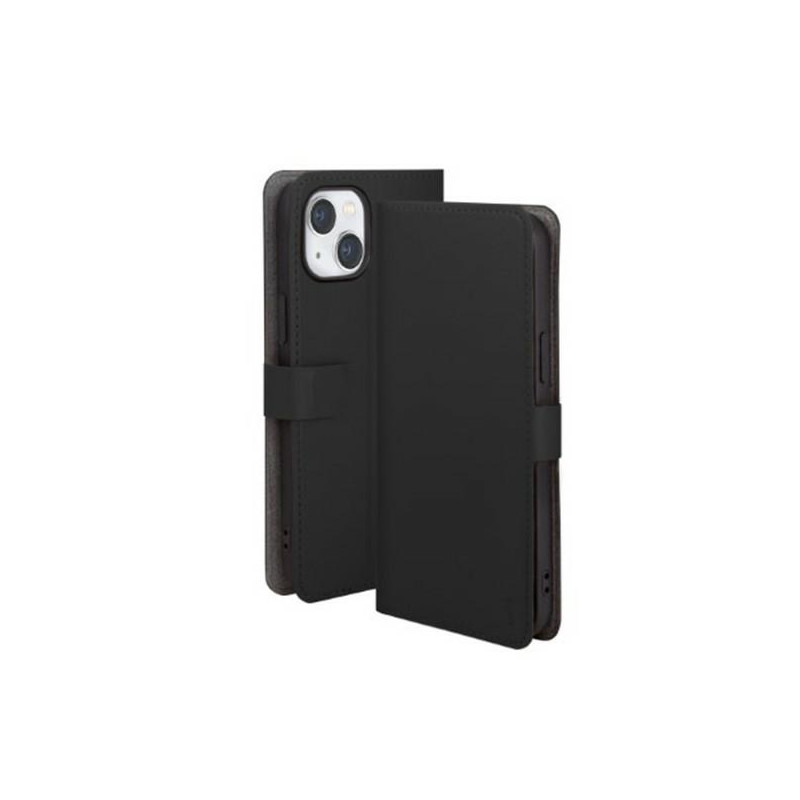 Uniq Journa iPhone 14 Plus dėklas – juodas
