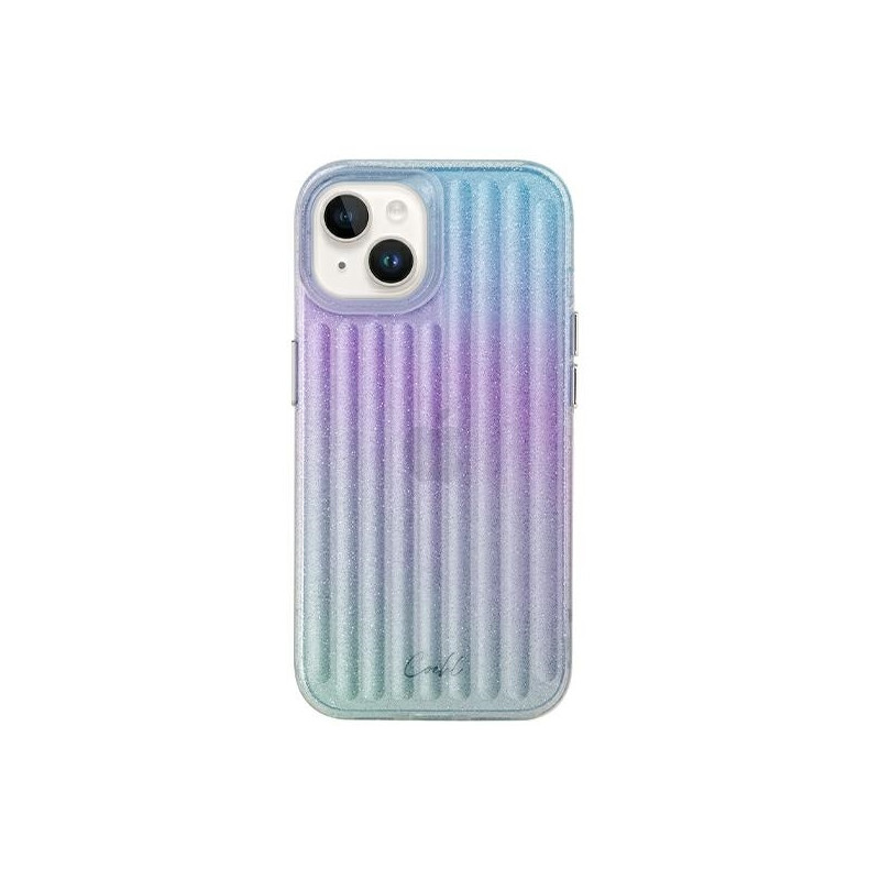 Uniq Coehl Linear dėklas, skirtas iPhone 14 Plus - rožinė ir mėlyna