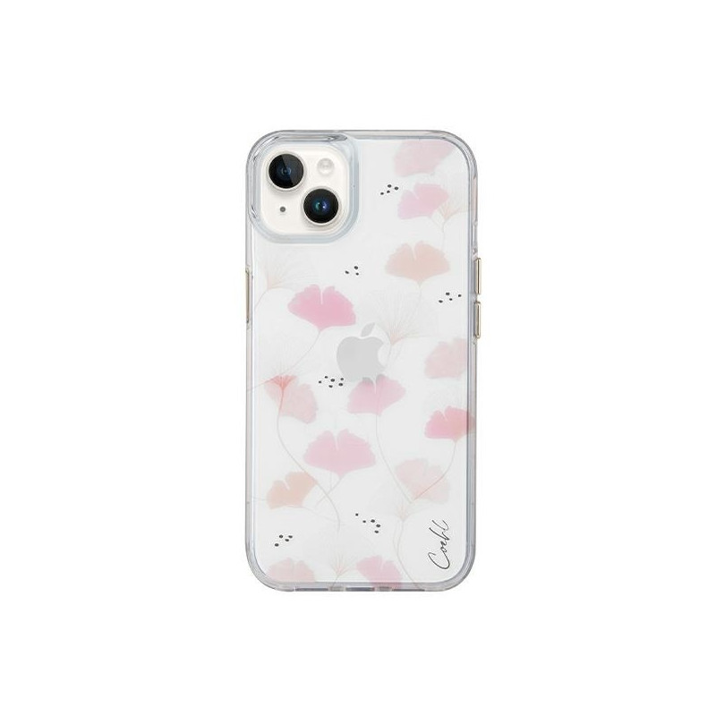 Uniq Coehl Meadow dėklas iPhone 14 Plus - rožinis