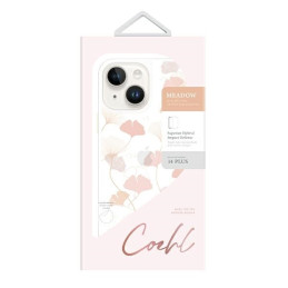 Uniq Coehl Meadow dėklas iPhone 14 Plus - rožinis