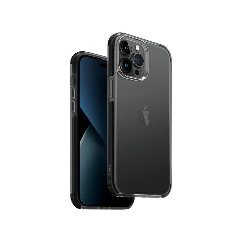 Uniq Combat dėklas, skirtas iPhone 14 Pro Max - juodas