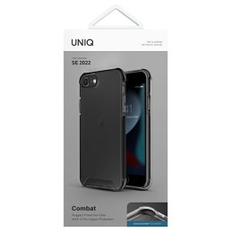 Uniq Combat dėklas, skirtas iPhone 7 / 8 / SE 2020 / SE 2022 - juodas