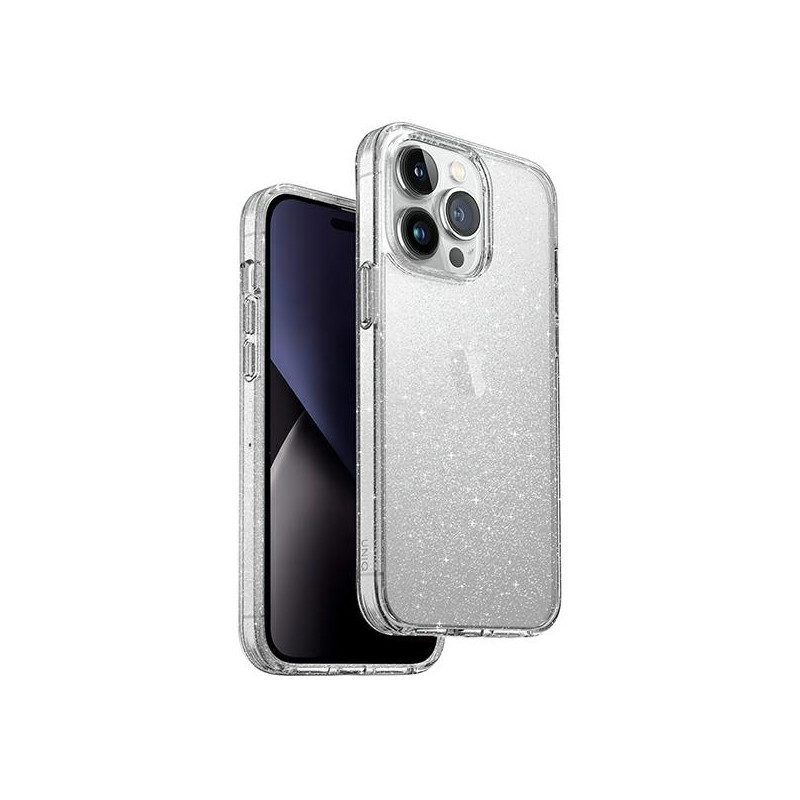 Uniq LifePro Xtreme dėklas, skirtas iPhone 14 Pro Max - skaidrus sidabras