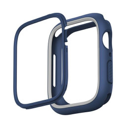 Uniq Moduo dėklas, skirtas Apple Watch 4/ 5/ 6/ 7/ 8/ SE/ SE2 44/ 45mm – mėlynai pilkas