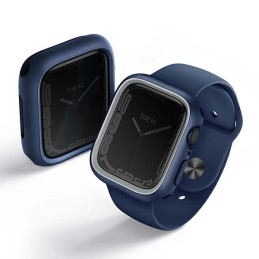 Uniq Moduo dėklas, skirtas Apple Watch 4/ 5/ 6/ 7/ 8/ SE/ SE2 44/ 45mm – mėlynai pilkas