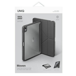 UNIQ Moven dėklas, skirtas iPad Air 10.9 (2022/ 2020) – pilkas