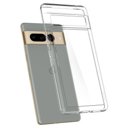 Spigen Ultra Hybrid dėklas, skirtas Google Pixel 7 Pro - skaidrus