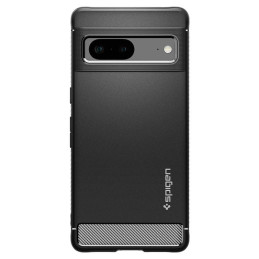 Spigen Rugged Armor dėklas, skirtas Google Pixel 7 – matinė juoda