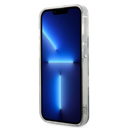 Guess Jungle MagSafe dėklas skirtas iPhone 14 Pro Max + indukcinis įkroviklis - žalias