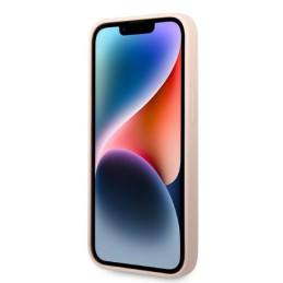 Karl Lagerfeld Silicone Ikonik dėklas iPhone 14 Plus - rožinis