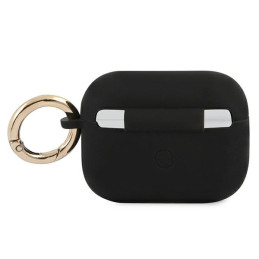 Guess Silicone Vintage Script dėklas, skirtas AirPods Pro – juodas