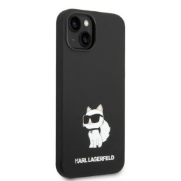 Karl Lagerfeld Silicone Choupette MagSafe dėklas iPhone 14 Plus - juodas