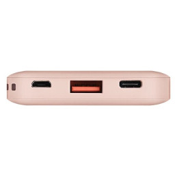 Powerbank Uniq Fuele mini 8000mAh USB-C 18W PD – rožinė