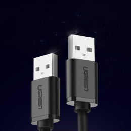 Ugreen USB – USB 2.0 laidas 480Mb/ s 1.5m juodas (US102)