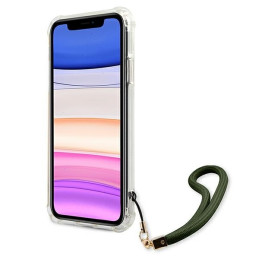 Guess Camo Collection dėklas, skirtas iPhone 11 / Xr - žalias