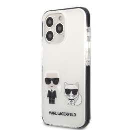Karl Lagerfeld Karl&Choupette dėklas iPhone 13 Pro Max - baltas