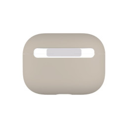 Uniq Lino dėklas, skirtas AirPods Pro – smėlio spalvos