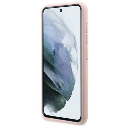 Karl Lagerfeld Silicone Ikonik dėklas, skirtas Samsung Galaxy S23+ - rožinis