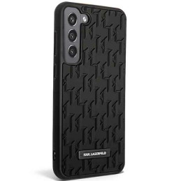 Karl Lagerfeld 3D Monogram dėklas Samsung Galaxy S23 - juodas