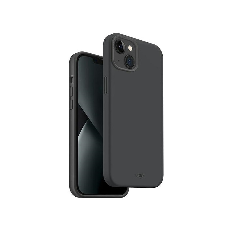 UNIQ Lino Hue Magclick įkrovimo dėklas, skirtas iPhone 14 Plus - pilkas
