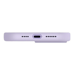 Uniq Lino dėklas iPhone 14 Plus - alyvinė