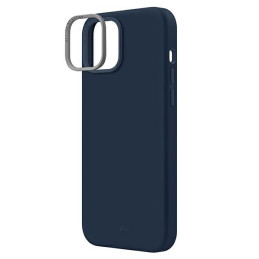 Uniq Lino dėklas iPhone 14 Plus - mėlynas