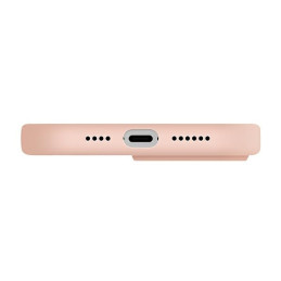 Uniq Lino dėklas iPhone 14 Plus - rožinis