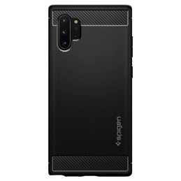 Spigen Rugged Armor dėklas, skirtas Samsung Galaxy Note 10+ - matinė juoda