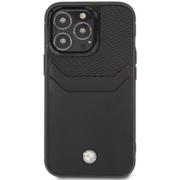BMW odinis kortelių lizdo dėklas iPhone 14 Pro - juodas