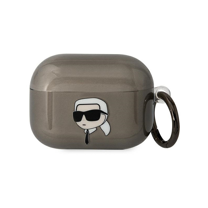 Karl Lagerfeld Karl& 39 s Head dėklas, skirtas AirPods Pro 2 – juodas