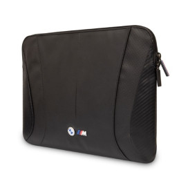 BMW Carbon&Perforated dėklas 14" nešiojamam kompiuteriui - juodas