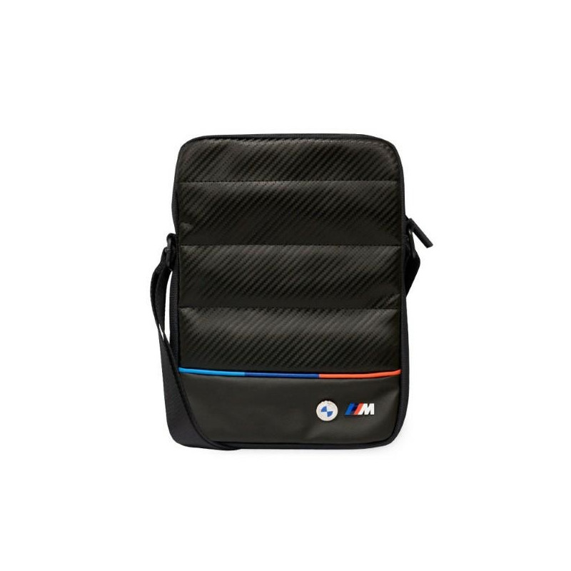 BMW Carbon&Nylon Tricolor krepšys 10" planšetei - juodas