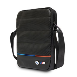 BMW Carbon&Nylon Tricolor krepšys 10" planšetei - juodas