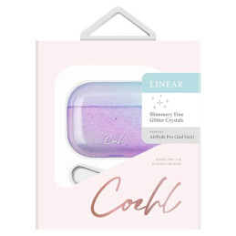 Uniq Coehl Linear dėklas, skirtas AirPods Pro 2 – violetinis