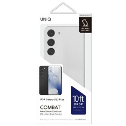 Uniq Combat dėklas, skirtas Samsung Galaxy S23+ - juodas