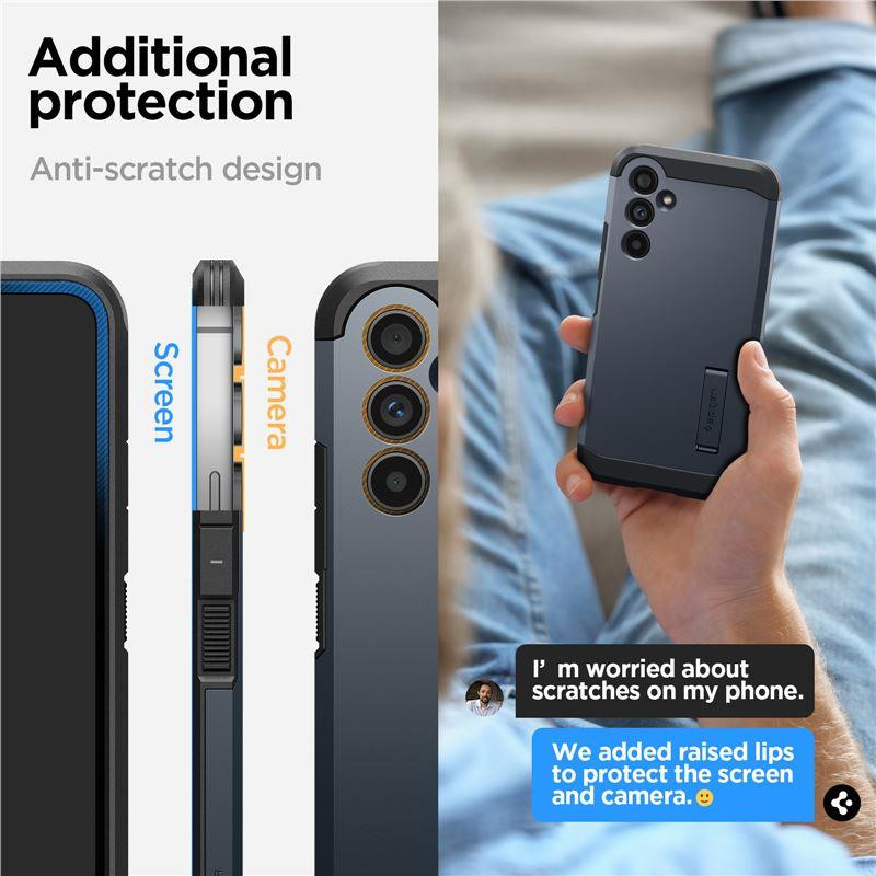 Spigen Tough Armor dėklas Samsung Galaxy A54 5G - juodas metalas