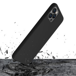 3mk silikoninis dėklas, skirtas iPhone 11 Pro Max – juodas