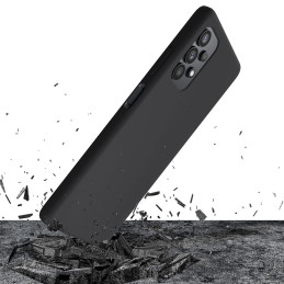 3mk silikoninis dėklas, skirtas Samsung Galaxy A32 5G – juodas