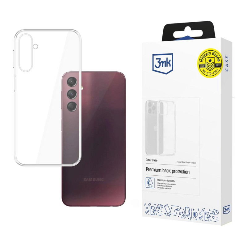 3mk skaidrus dėklas, skirtas Samsung Galaxy A24 4G - skaidrus