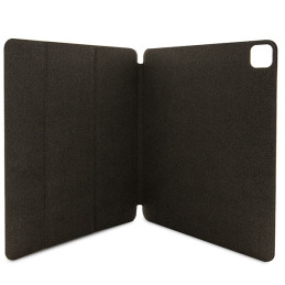 Guess 4G Stripe Allover dėklas iPad Pro 12,9" - juodas