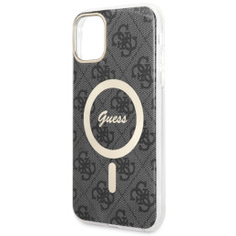 Guess 4G MagSafe dėklas iPhone 11 - juodas