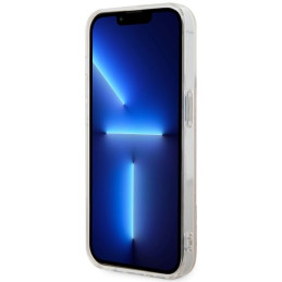 Guess 4G MagSafe dėklas iPhone 14 Pro - rožinis