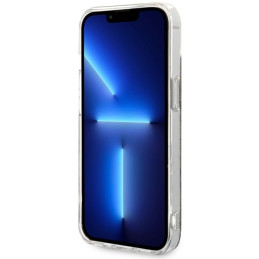 Guess 4G MagSafe dėklas iPhone 14 Plus - rudas