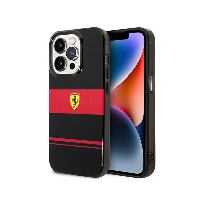 Ferrari IMD Combi Magsafe dėklas iPhone 14 Pro Max - juodas