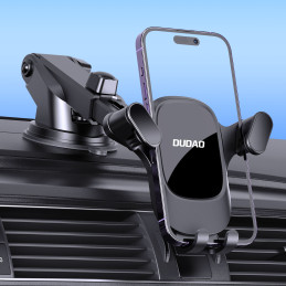 Dudao F5Pro kabinos automobilio telefono laikiklis - juodas
