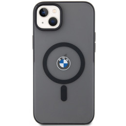 BMW Signature MagSafe dėklas iPhone 14 Plus - juodas