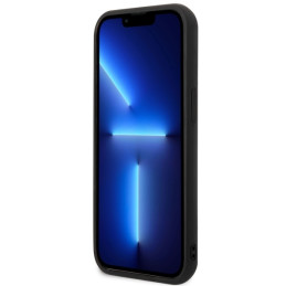Karl Lagerfeld Rubber Choupette 3D dėklas iPhone 14 Plus - juodas